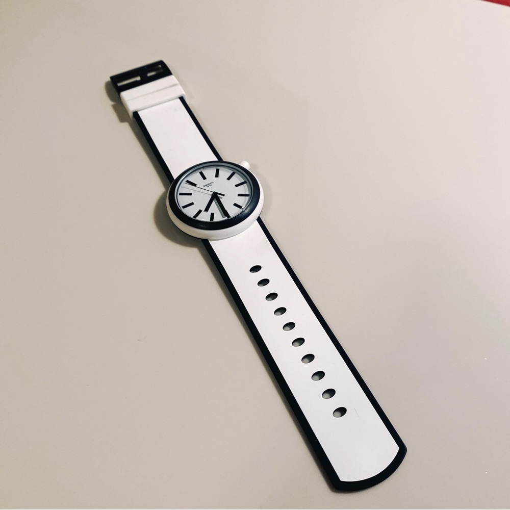 Swatch Popmoving B&W unisex watch